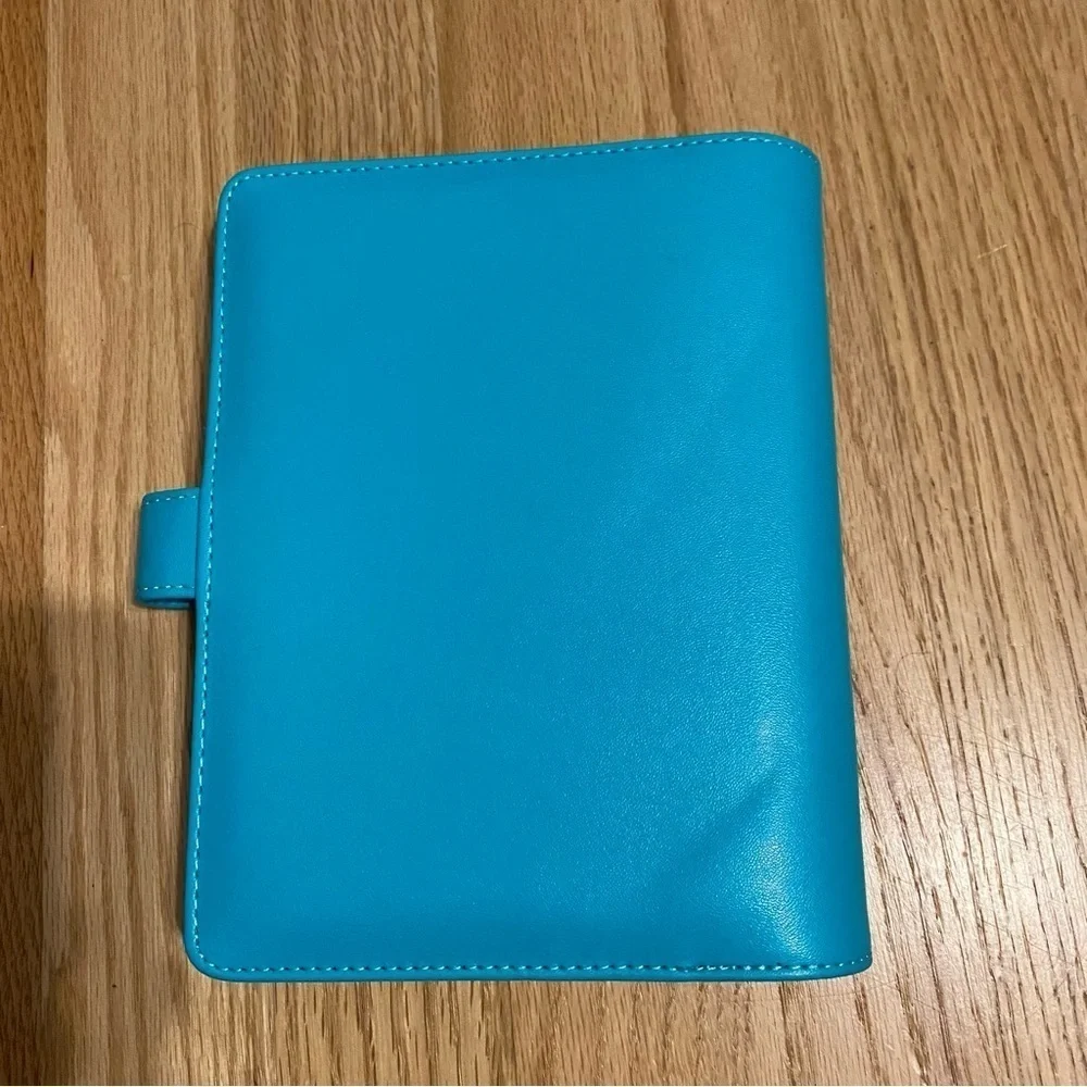 Recollections 40 Piece Planner Blue NEW Pad-folio Padded